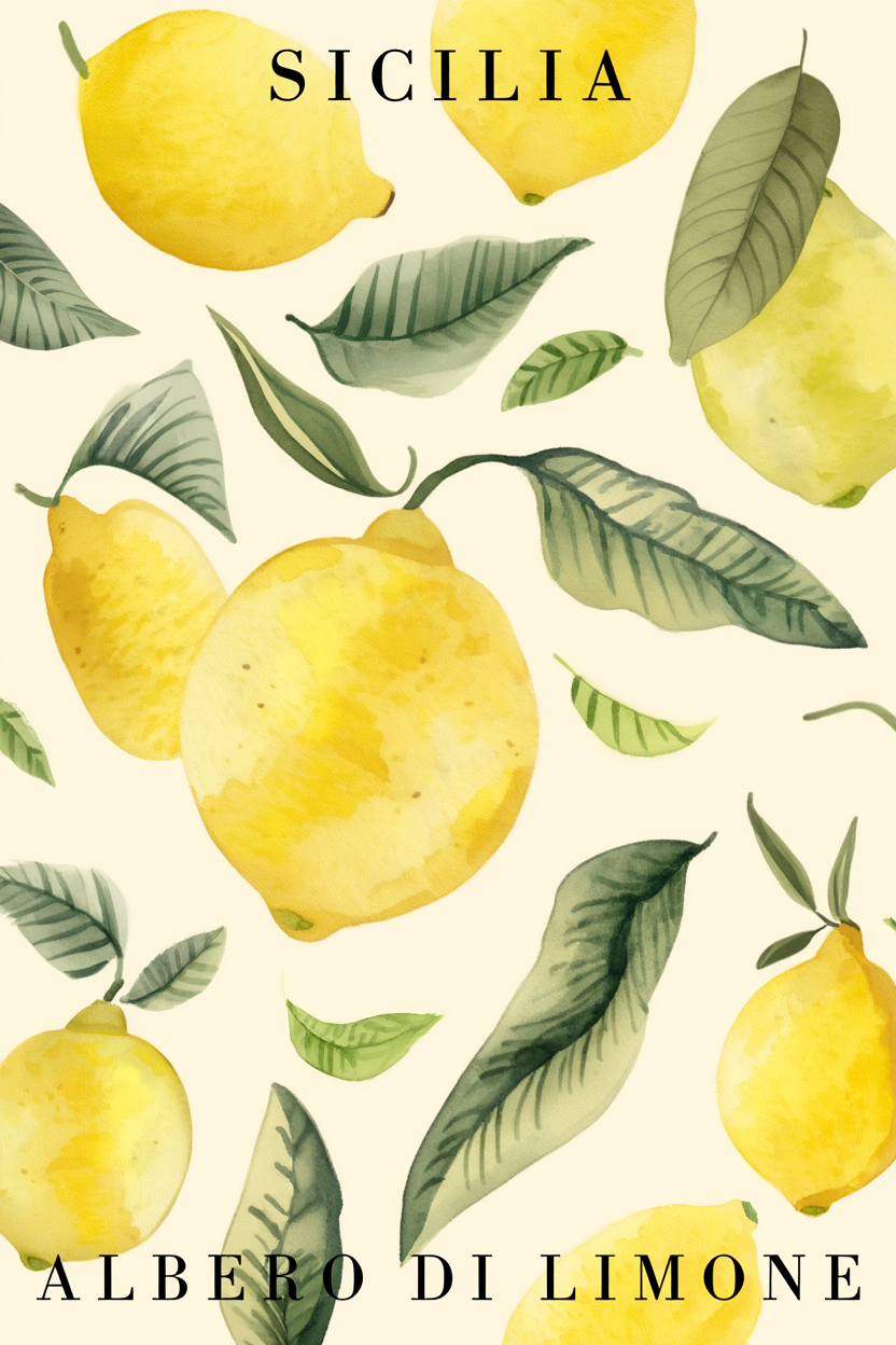 5 Italian Fruits Prints – Colorful Kitchen & Dining Wall Art - Hakyarts