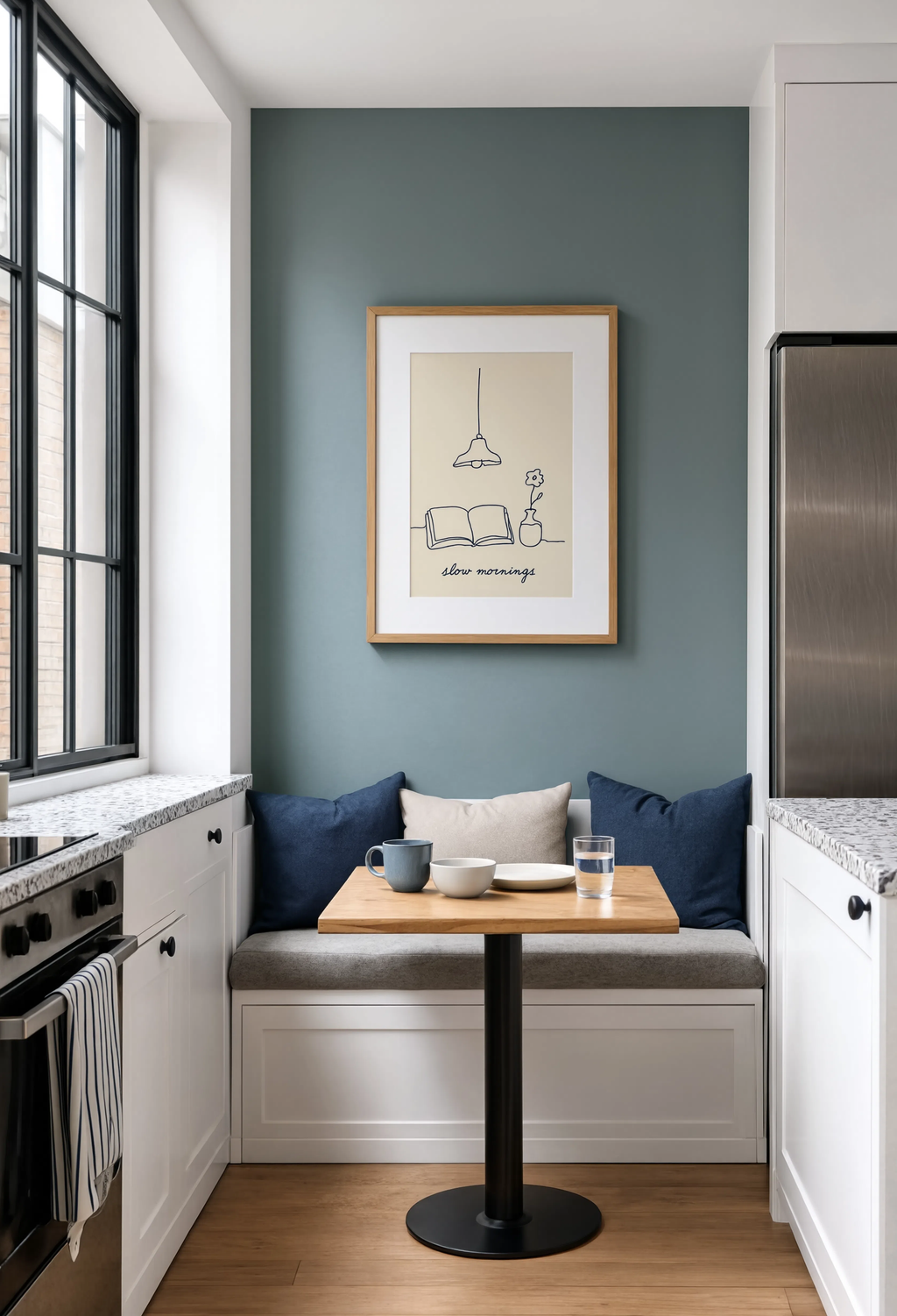 Slow Mornings | Kitchen Wall Art Poster