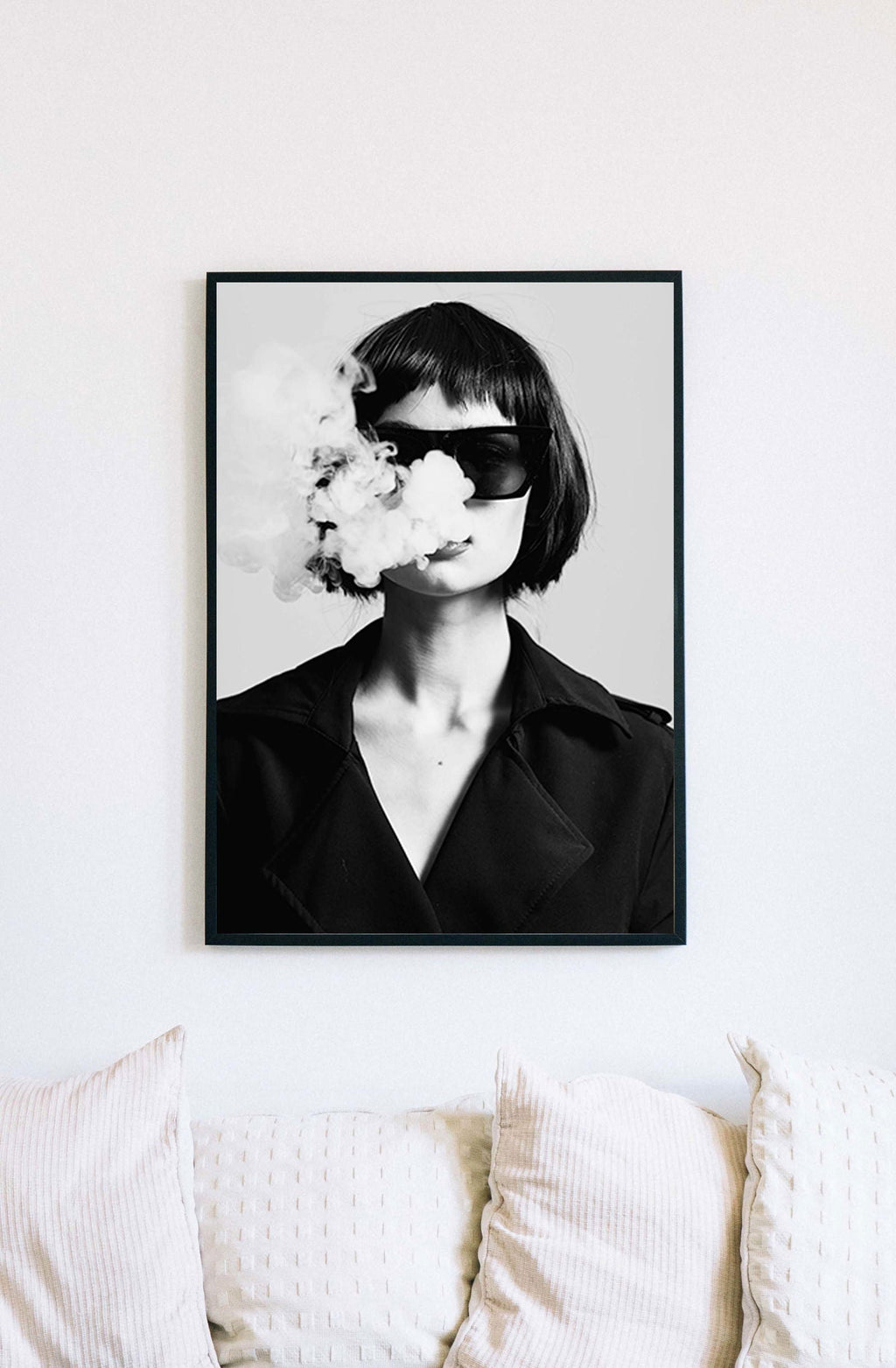 Smoking Woman Poster