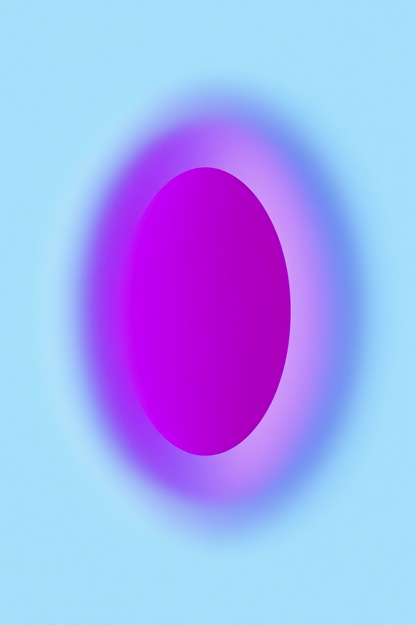 Set of 4 Round Circular Colour Shapes – Modern Minimalist Wall Art - Hakyarts