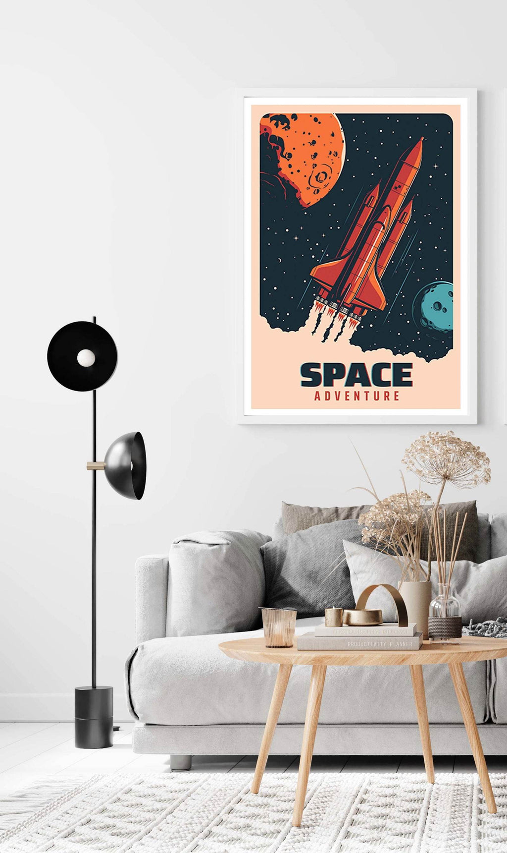 Space Adventure Poster - Hakyarts