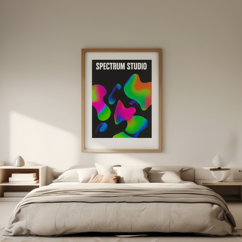 Spectrum Studio – Modern Abstract Wall Art Print