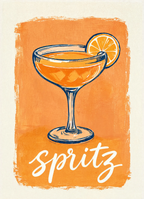Spritz | Contemporary Cocktail Wall Art Print
