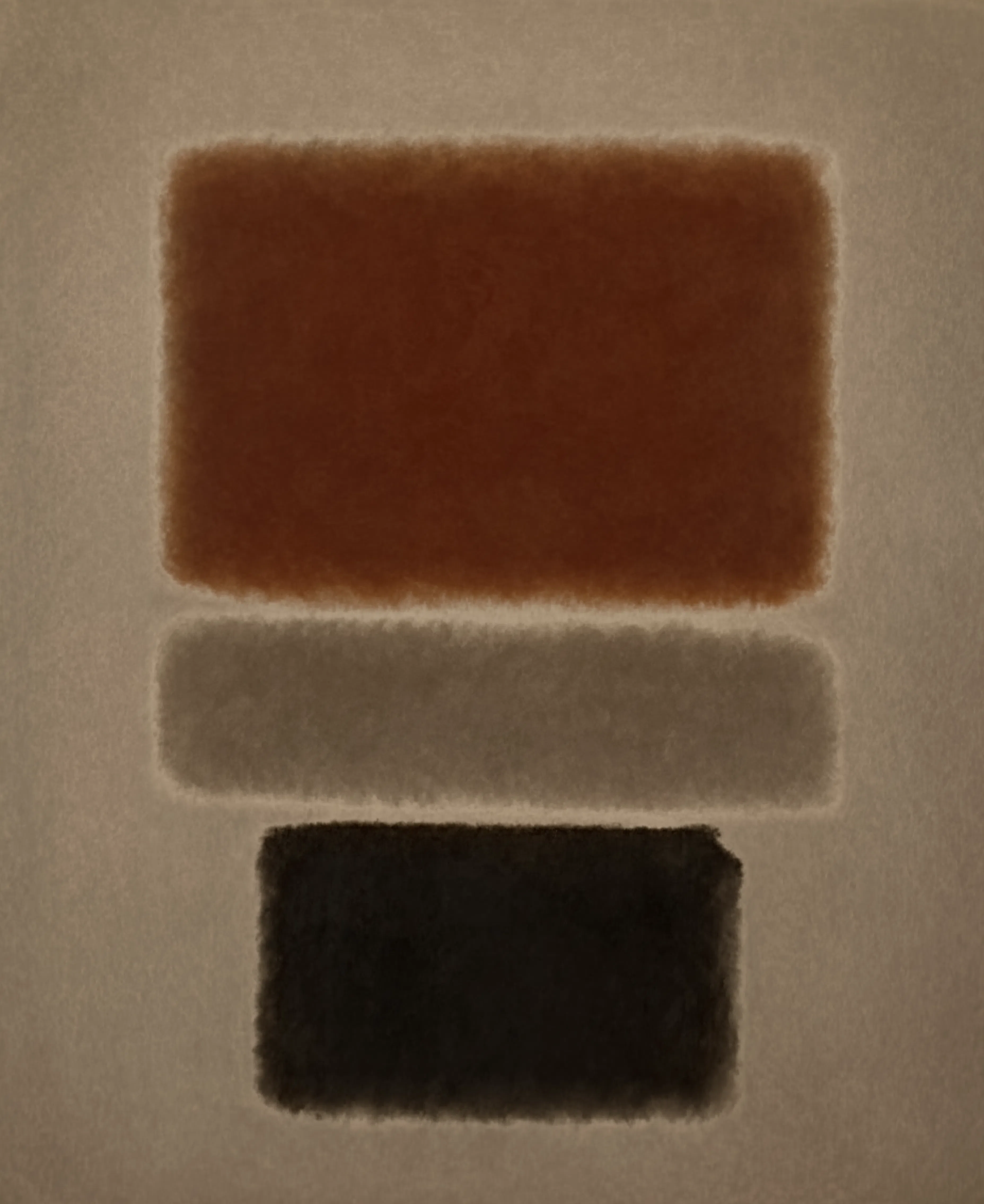 Stained Field Study I | Contemporary Abstract Art Print