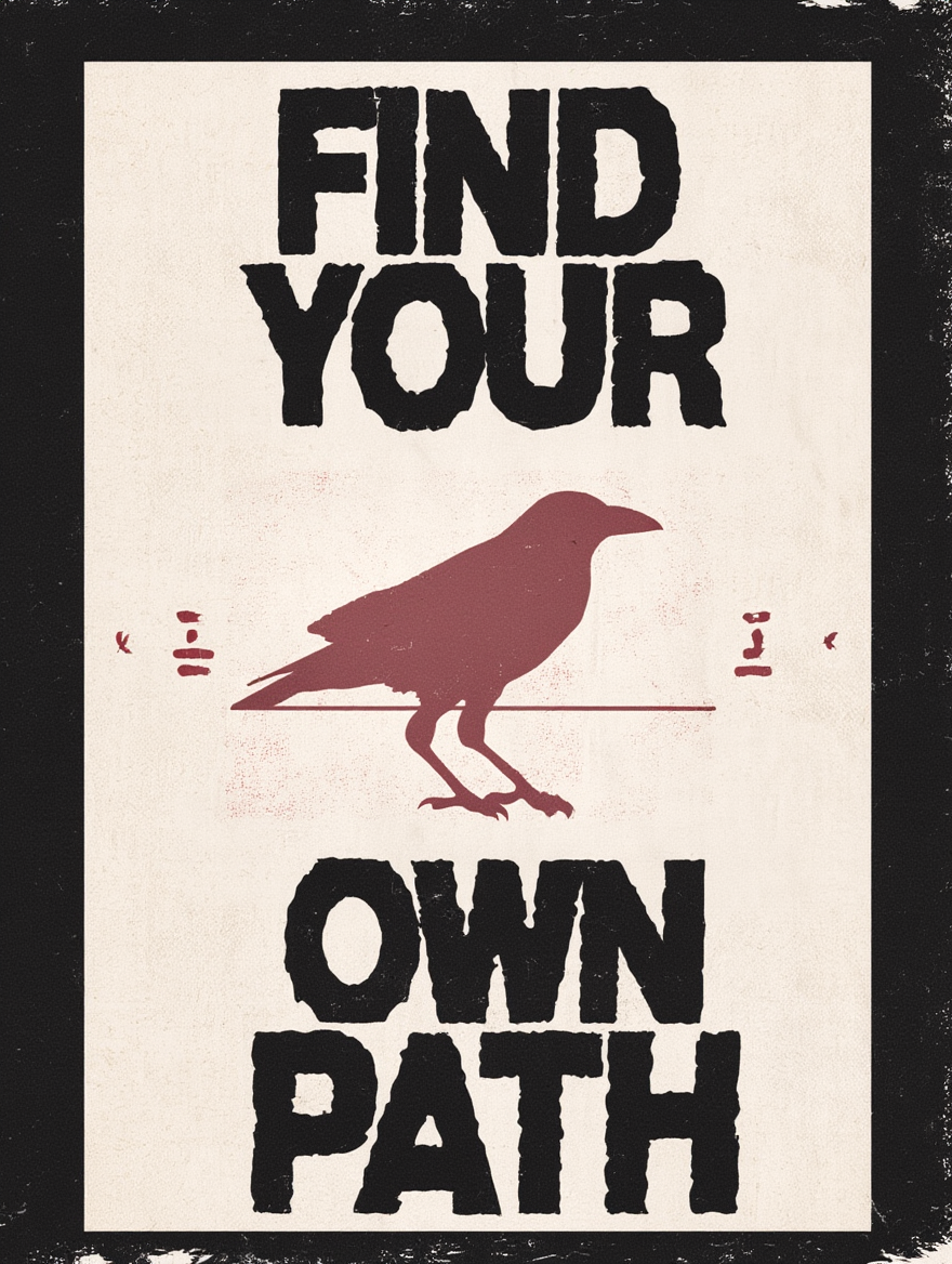 Find Your Way – Street Style Poster