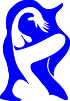 Acrobate Blue – Set of 3 Modern Figurative Art Prints - Hakyarts