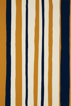 Set of 4 Blue Stripes Prints – Modern Minimalist Wall Art - Hakyarts