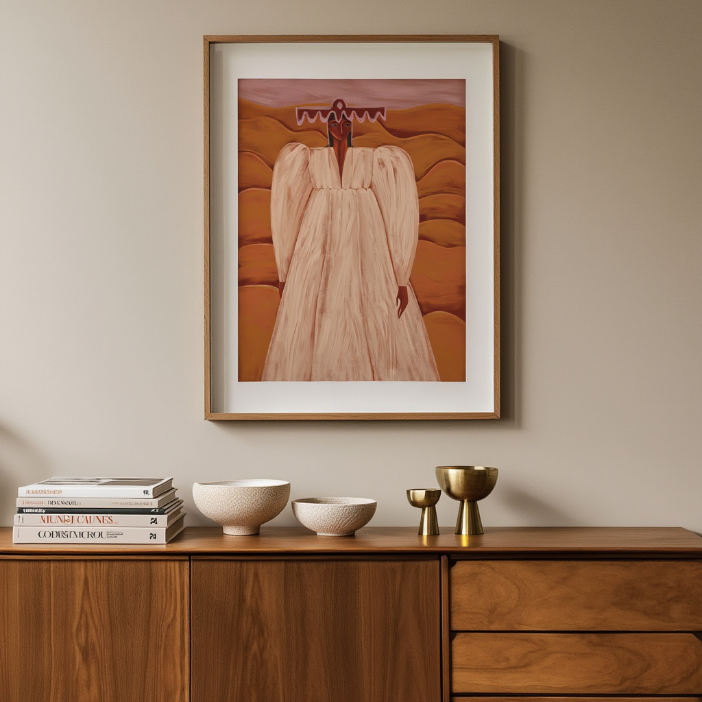 Desert Revenue – Figurative Art Print
