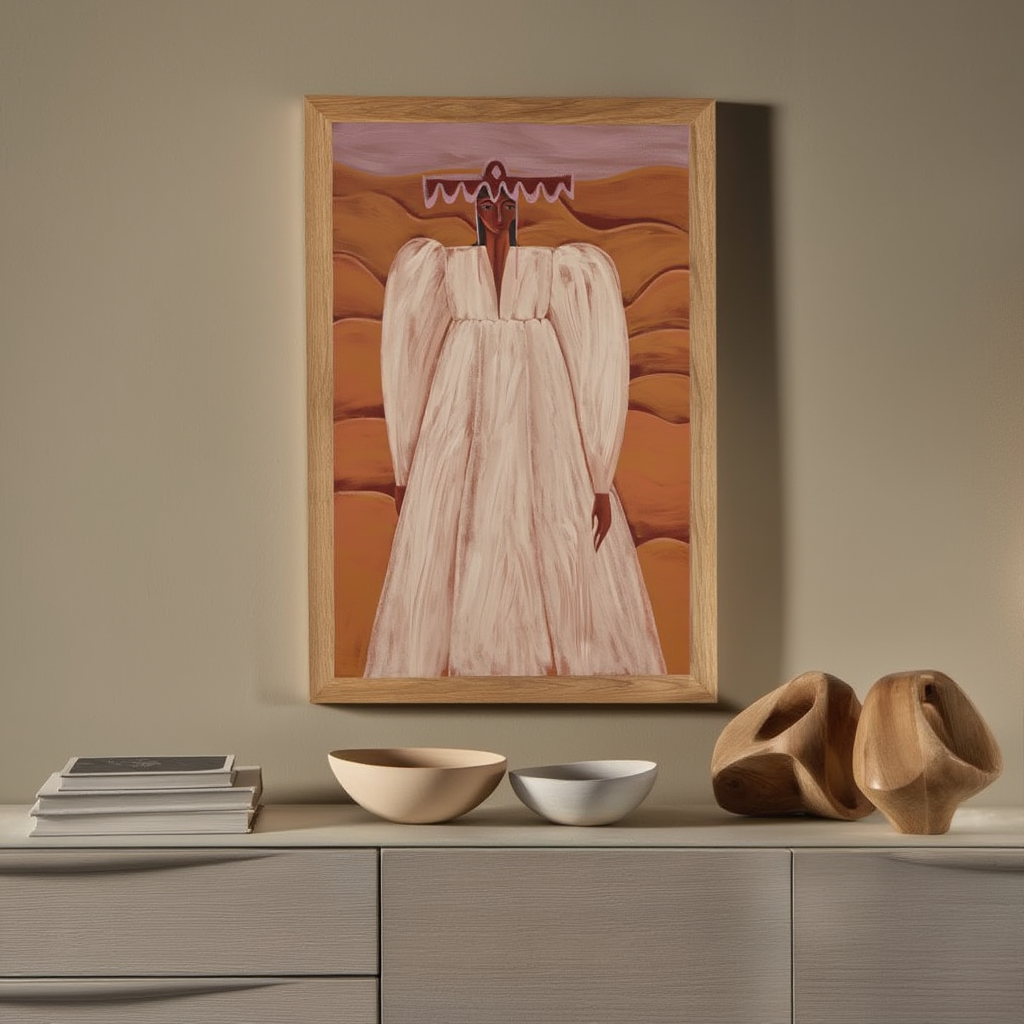 Desert Revenue – Figurative Art Print