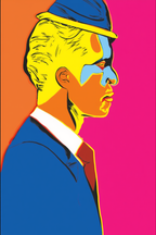 Pop Figures – Set of 4 Figurative Pop Art Prints - Hakyarts