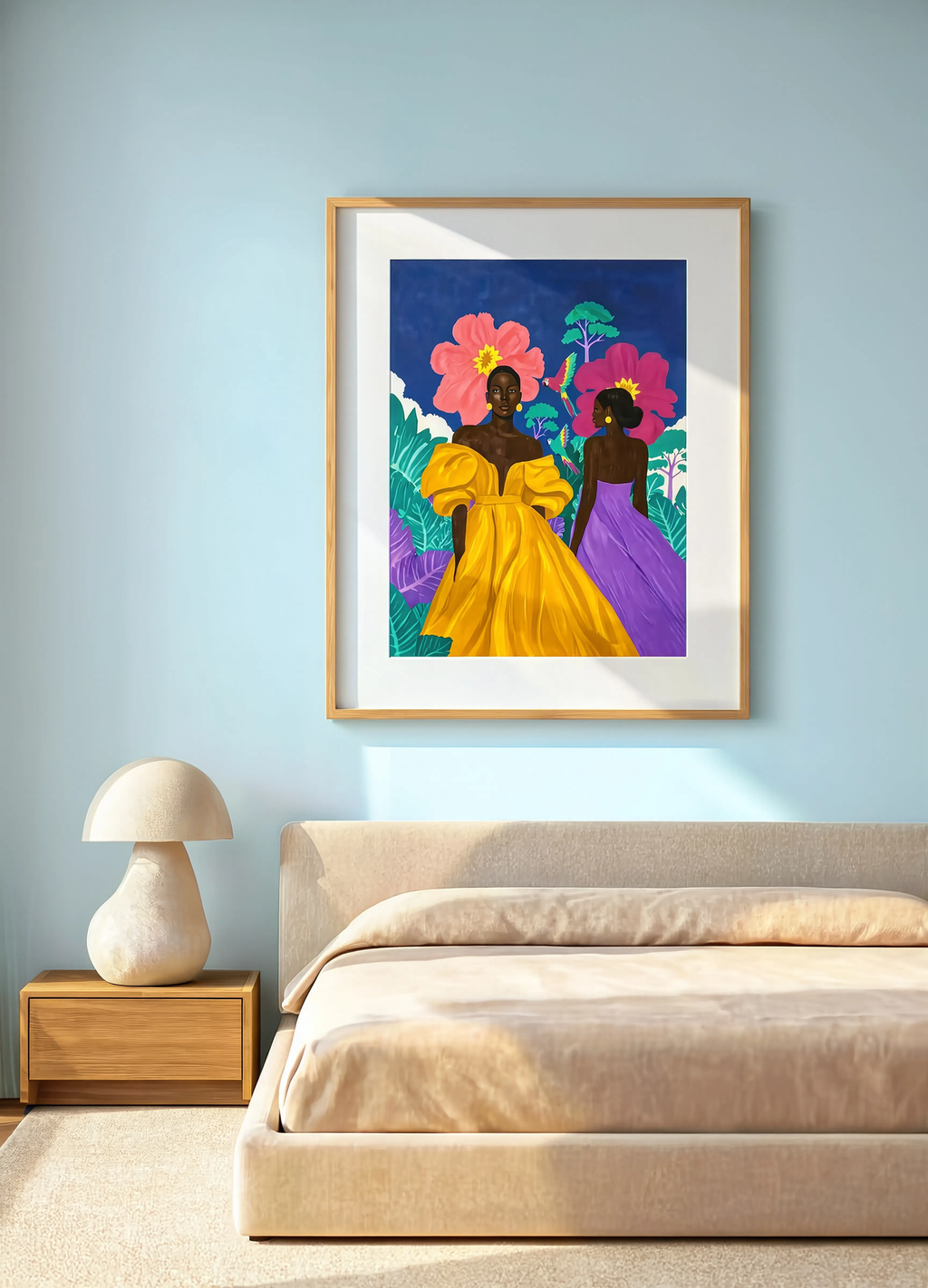 Tropical Muses | Contemporary Figurative Art Print