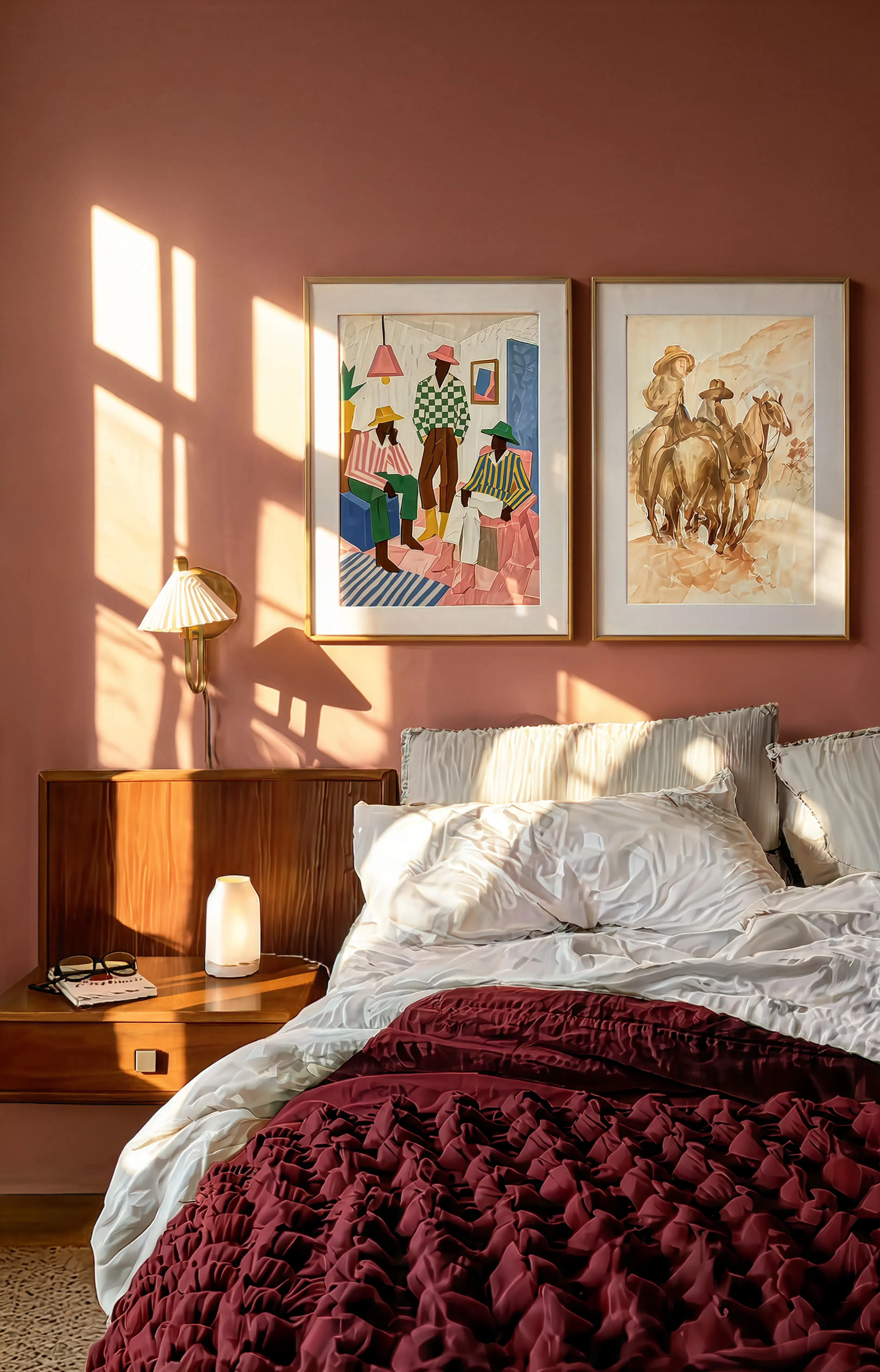 Set of 2 Checkerboard Figures & Study of the Watch | Contemporary Figurative & Fine Art Prints