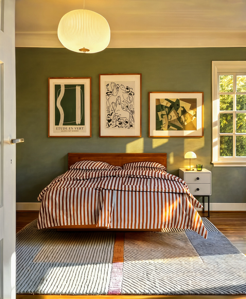 Set of 3 Juan Gris, Leo Gestel & Étude en Vert Prints | Curated Modern Gallery Wall Set
