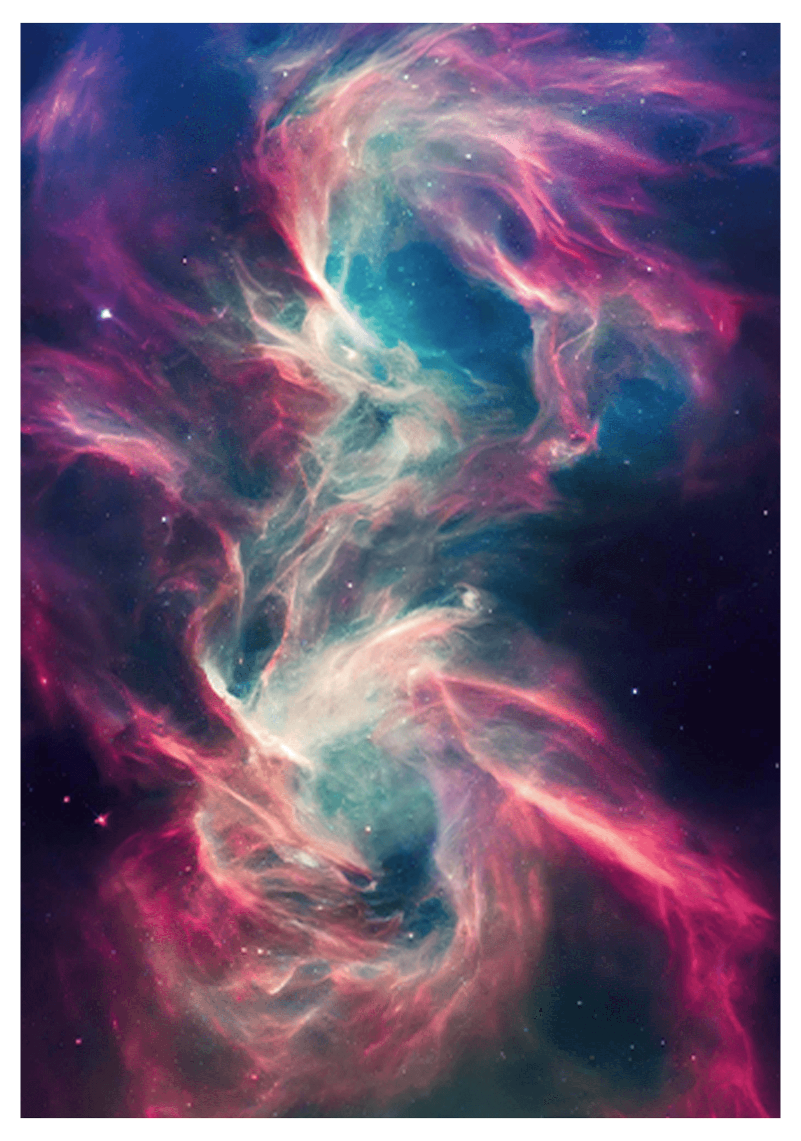 Supernova Nebula Poster - Hakyarts