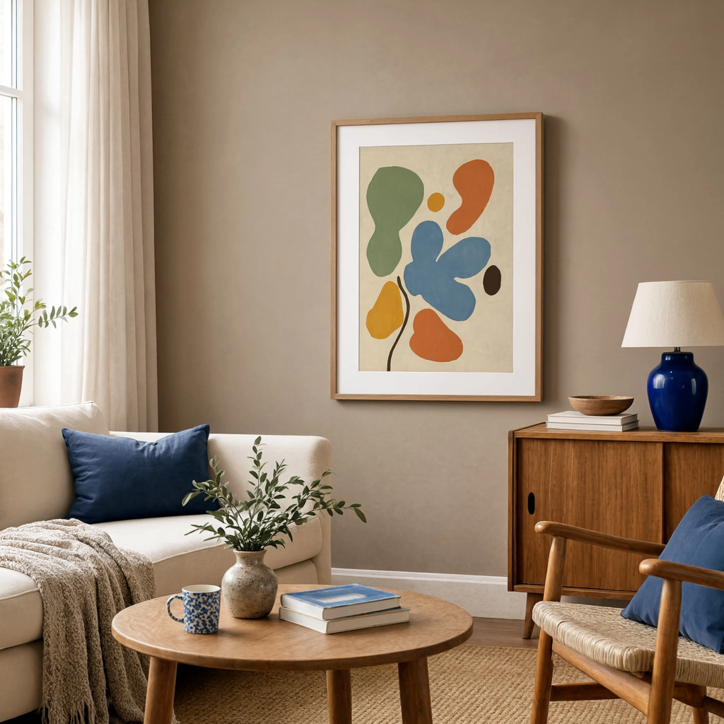 Painterly Florals II | Contemporary Floral Art Print