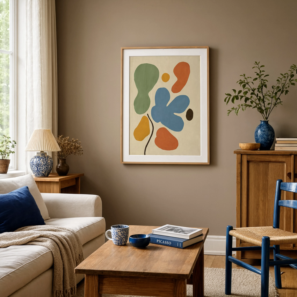 Painterly Florals II | Contemporary Floral Art Print