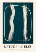 Étude en Bleu | Contemporary Abstract Wall Art Print