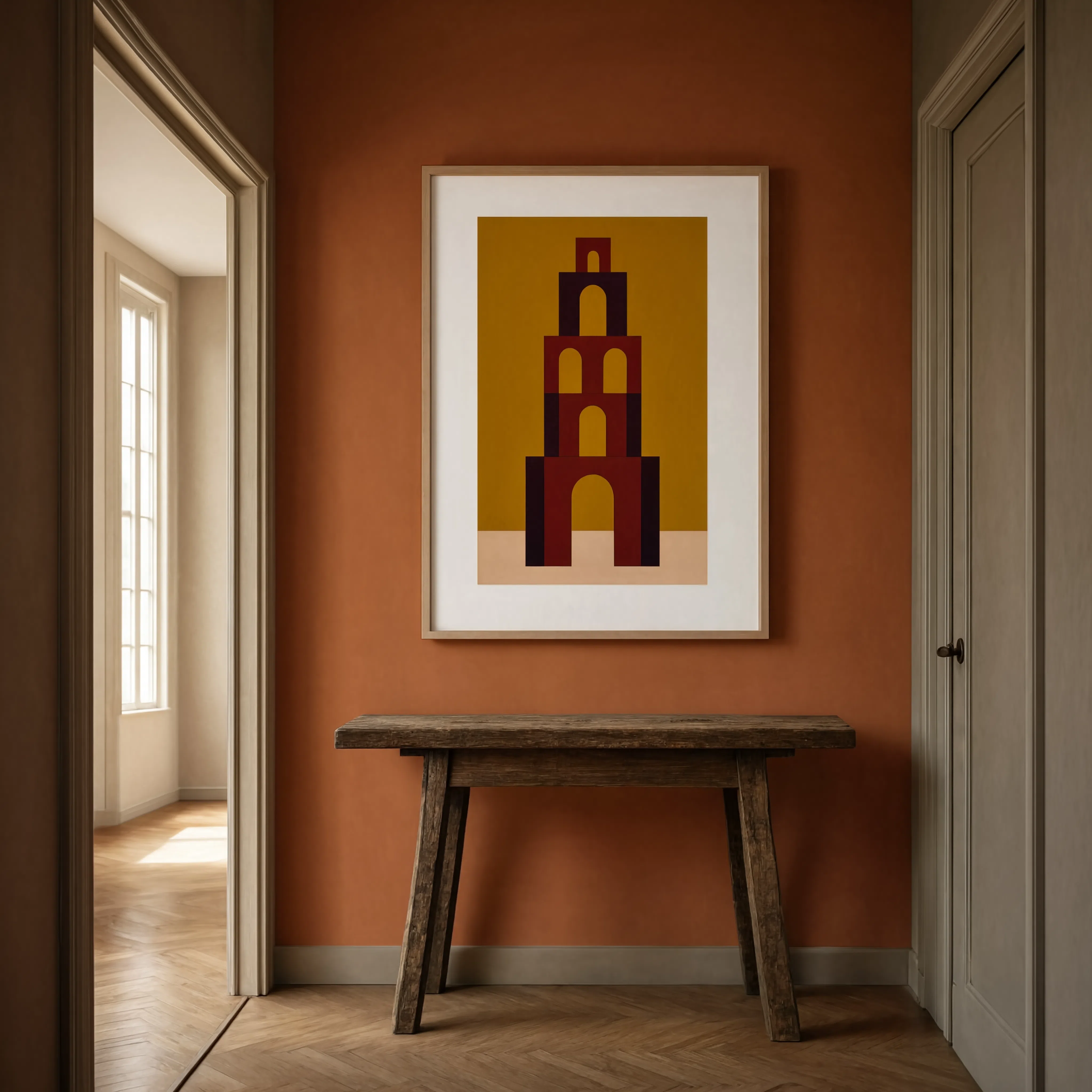 Arch Totem Study II | Contemporary Abstract Art Print