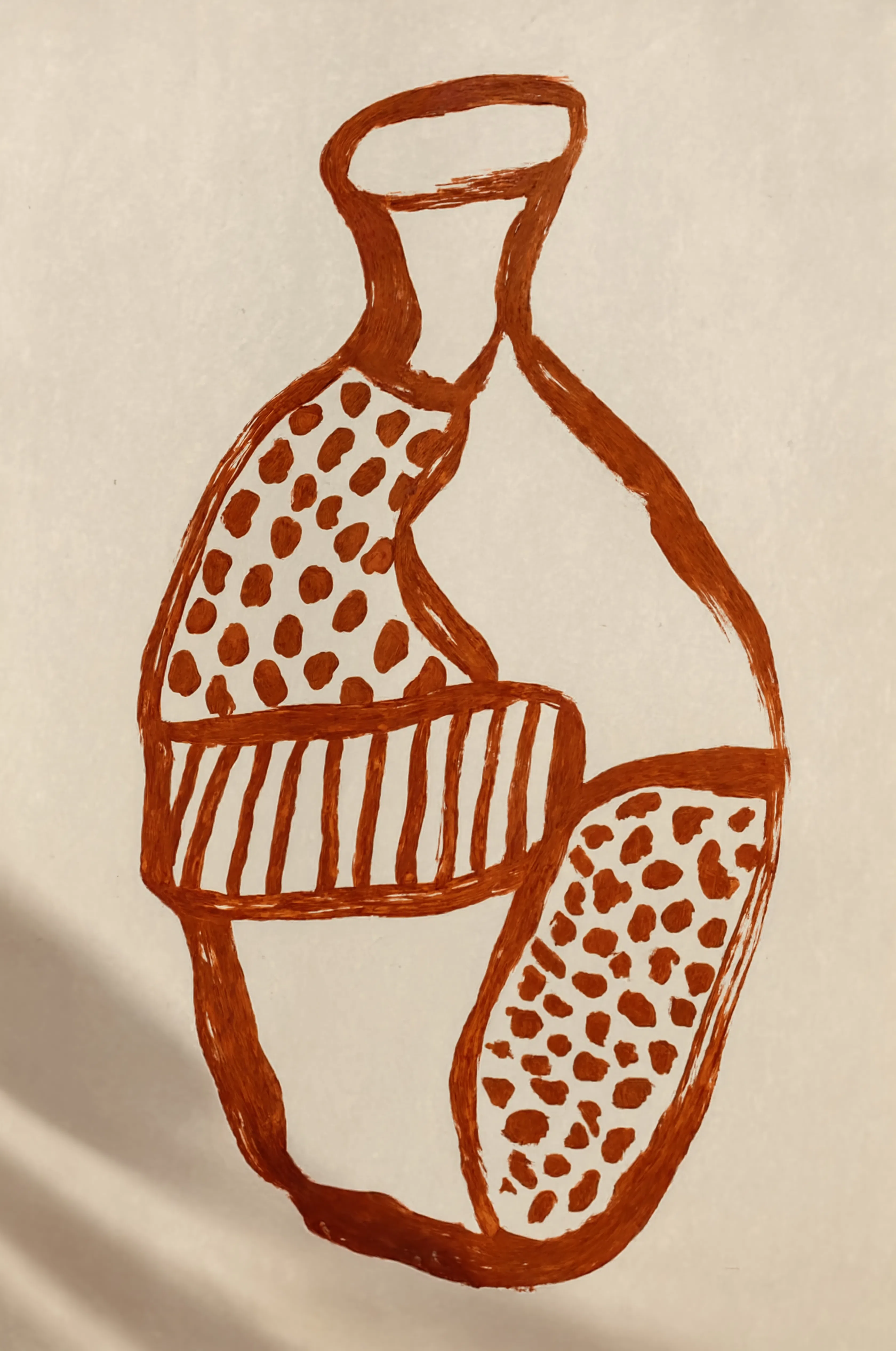 Terracotta Vessel Study II | Contemporary Still Life Art Print