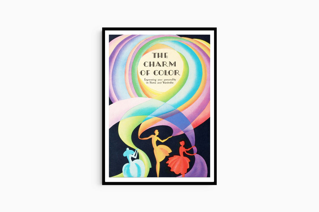 The Charm of Color Poster