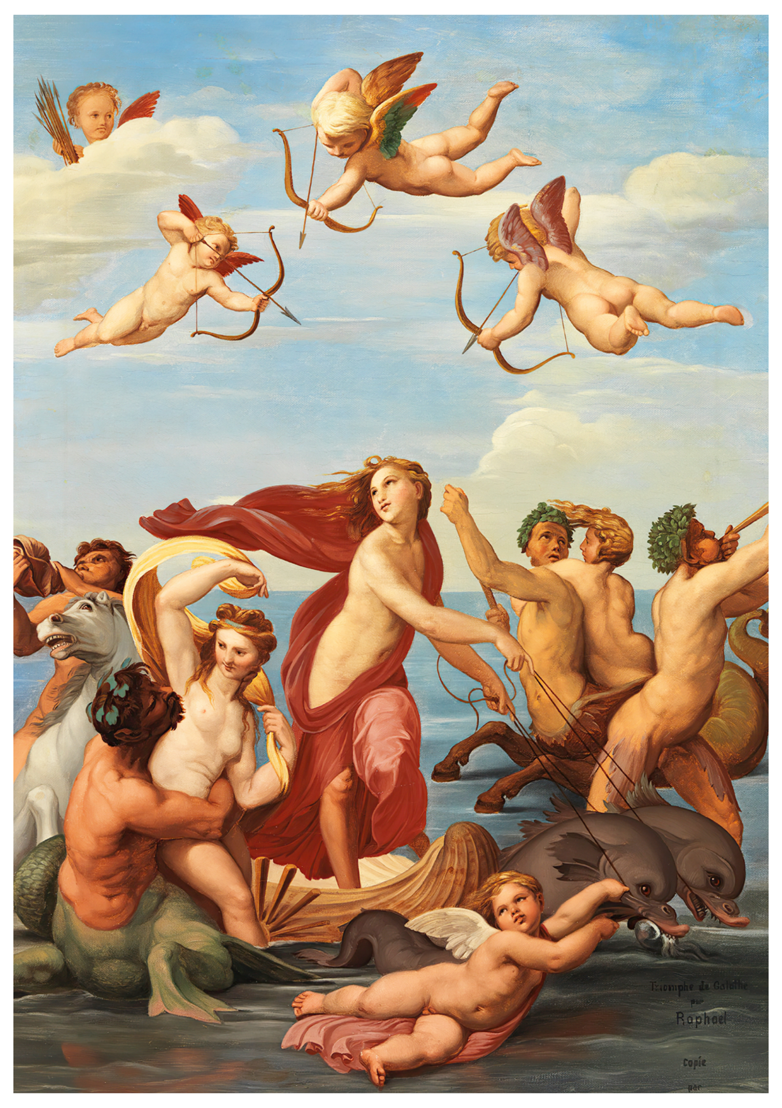 The Triumph Of Galatea Poster