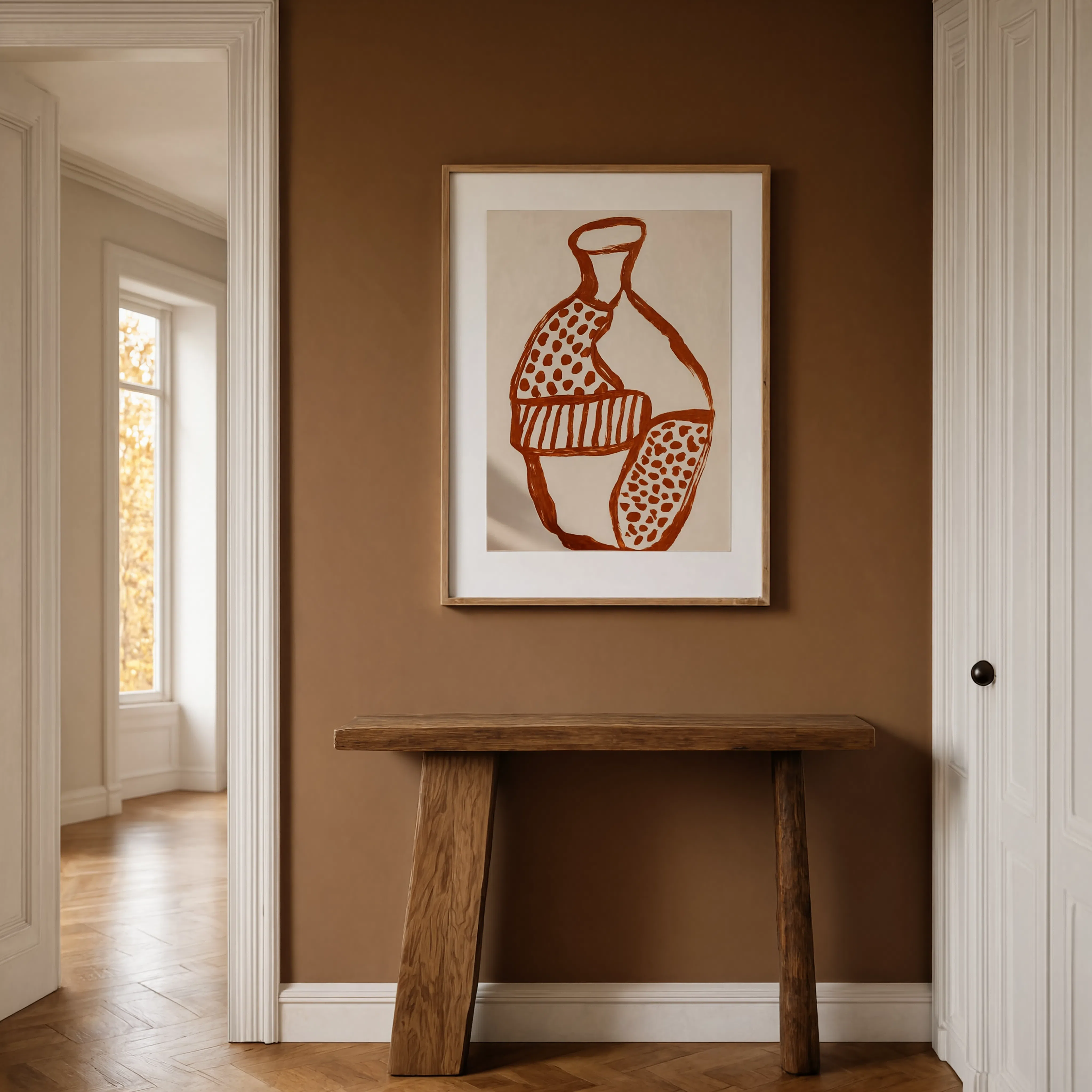Terracotta Vessel Study II | Contemporary Still Life Art Print