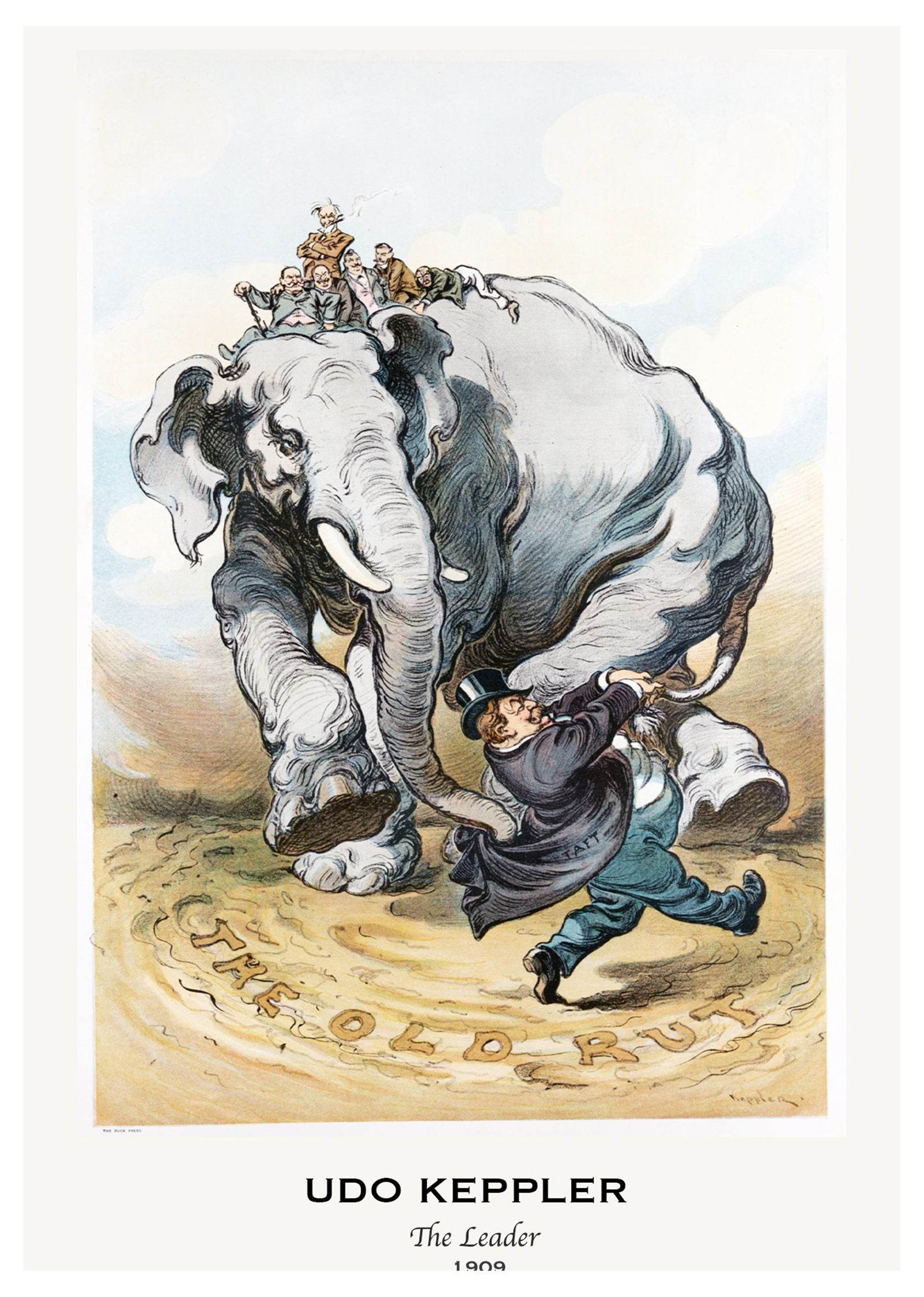 Udo Keppler - The Leader Poster - Hakyarts