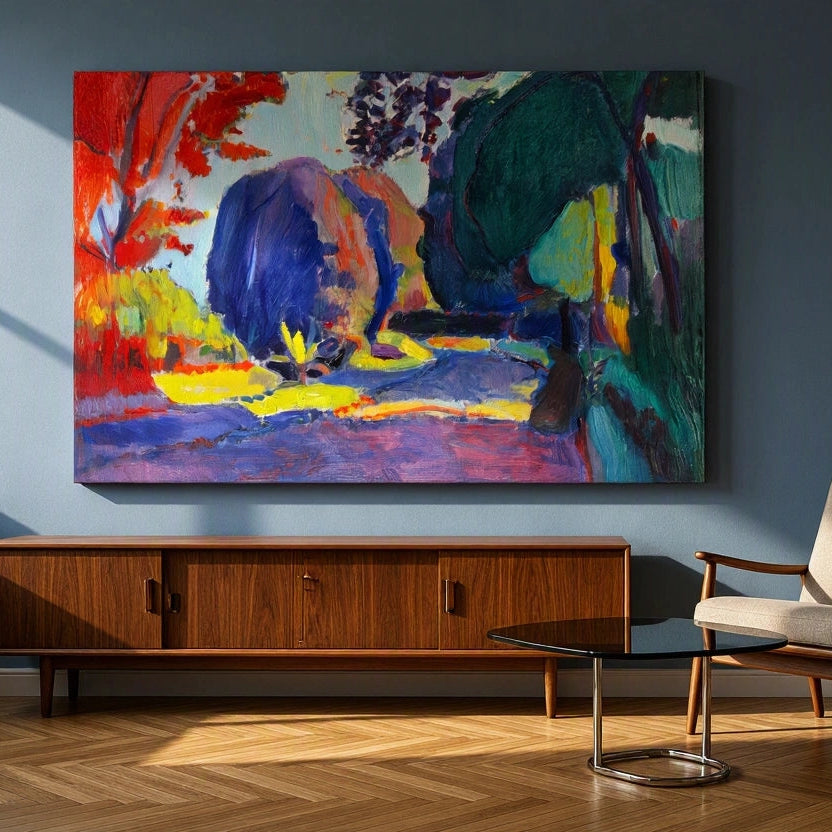 Canvas Print Henri Matisse – Luxembourg Gardens