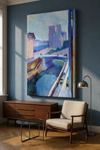 Canvas Print Henri Matisse - A Glimpse of Notre-Dame in the late Afternoon