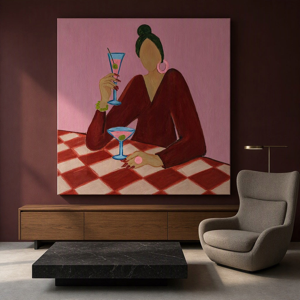 Canvas Print Cocktail Series Variation II | Contemporary Still Life