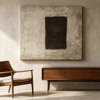 Canvas Print Mass Study | Brutalist Contemporary Wall Art