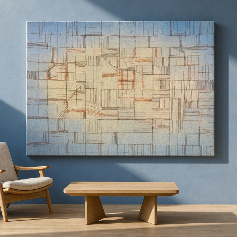 Canvas Print Variations (Progressive Motif) by Paul Klee (1927) – Modernist Abstract Art