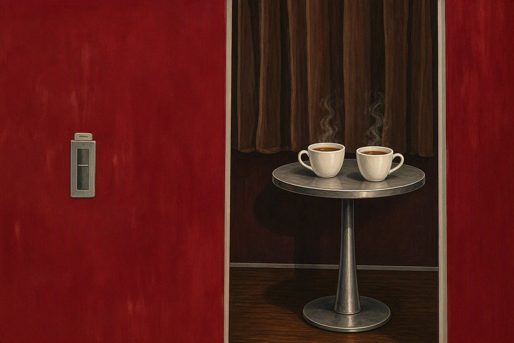 Canvas Print Two Cups for Life | Contemporary Still Life Wall Art
