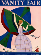 Vintage Vanity Fair April 1924 Cover