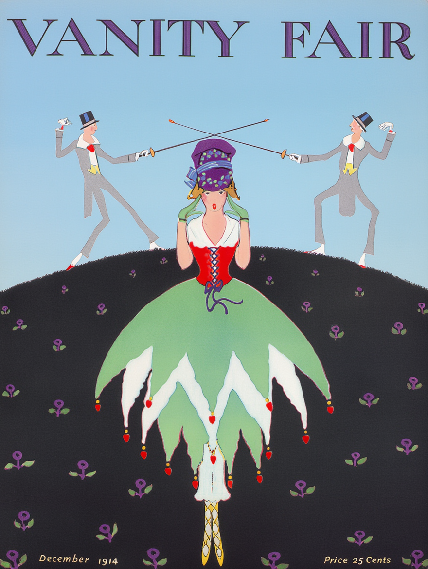 Vanity Fair December 1914 Cover