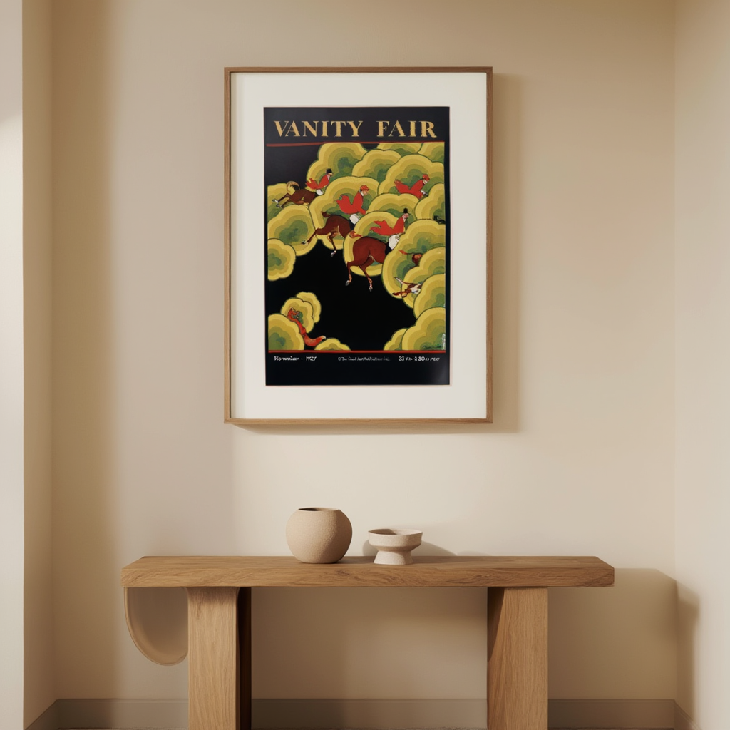 Vanity Fair Magazine Cover Print – November 1927 Issue - Hakyarts