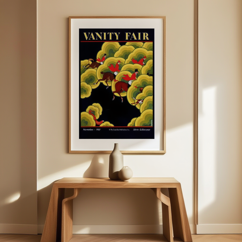 Vanity Fair Magazine Cover Print – November 1927 Issue - Hakyarts