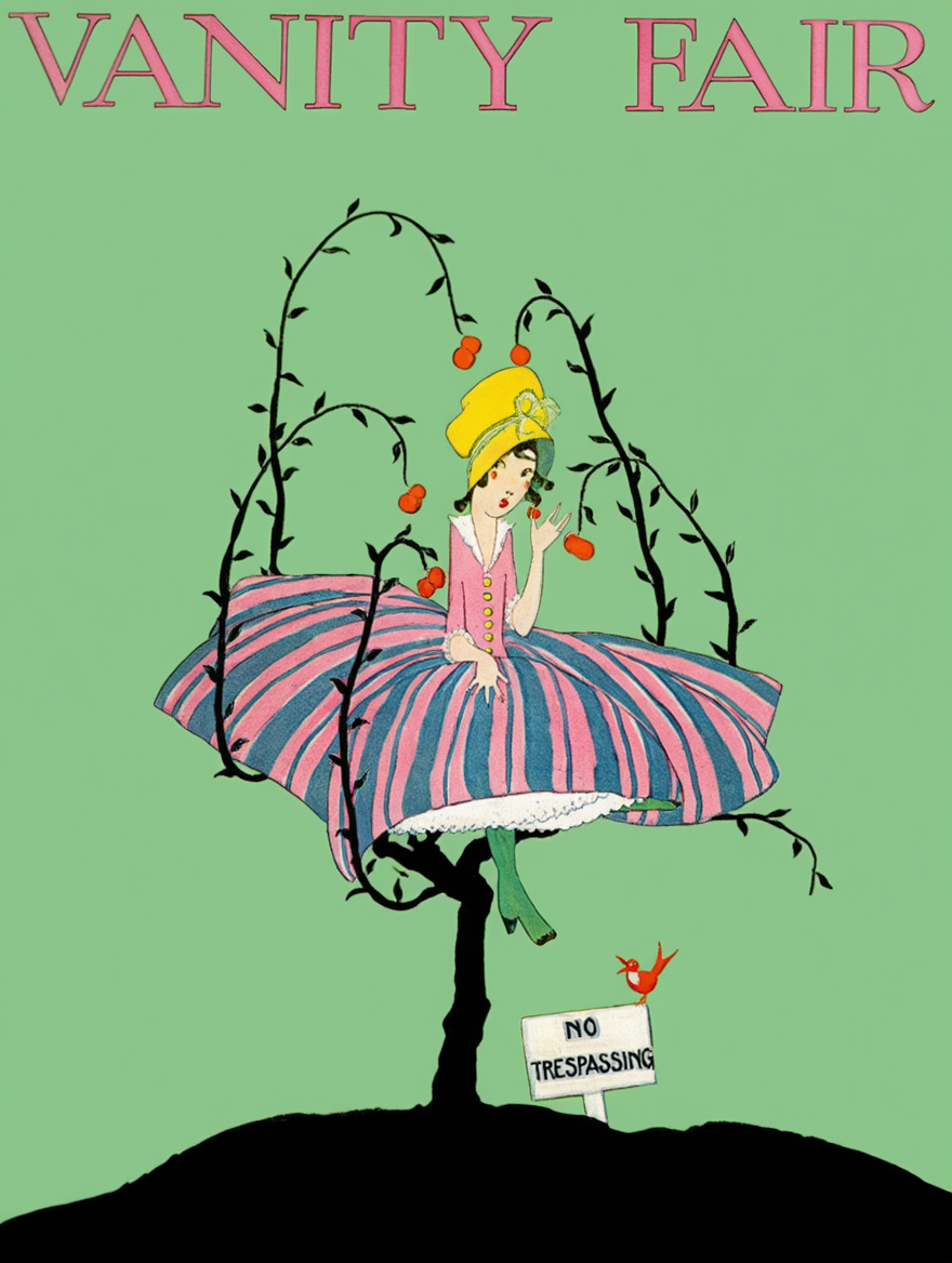 Vanity Fair “No Trespassing” Cover