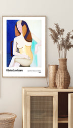 Vilhelm Lundstrøm - Seated Female Model Poster