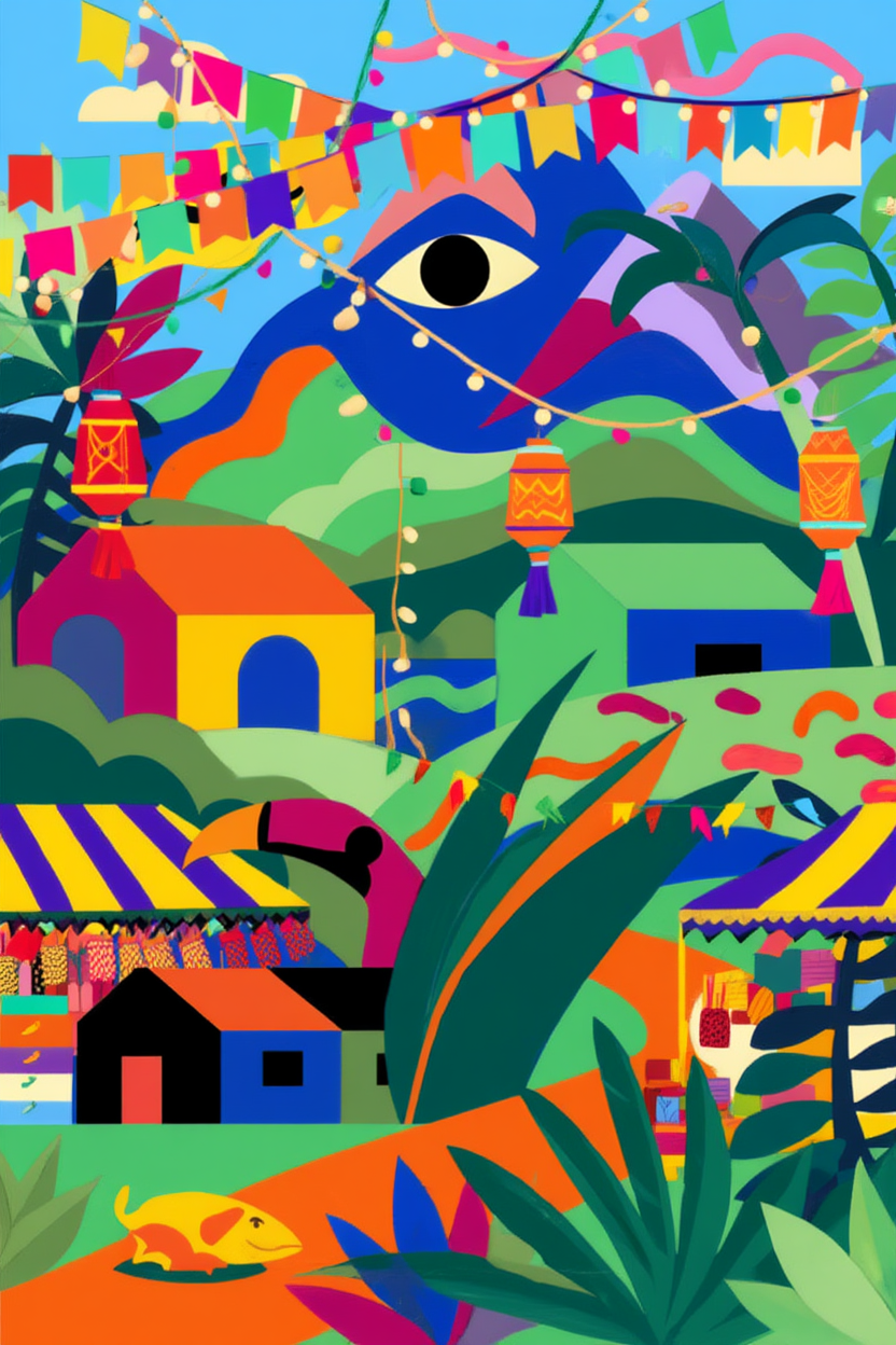 Colourful Coastal Villages – Set of 3 Illustrated Mediterranean Art Prints