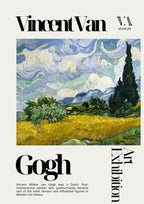 Vincent Van Gogh Art Exhibition Poster