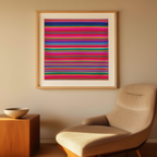 Peruvian Textile Print 1 | Andean-Inspired Art Print