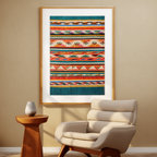 Peruvian Textile Print 3 | Andean-Inspired Art Print