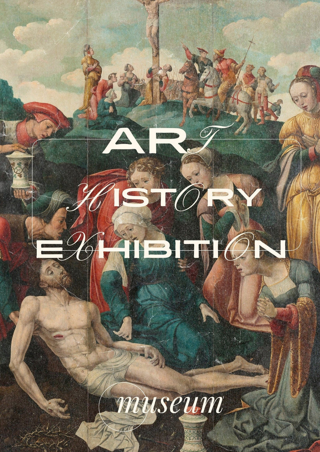 Vintage Art History Exhibition Poster