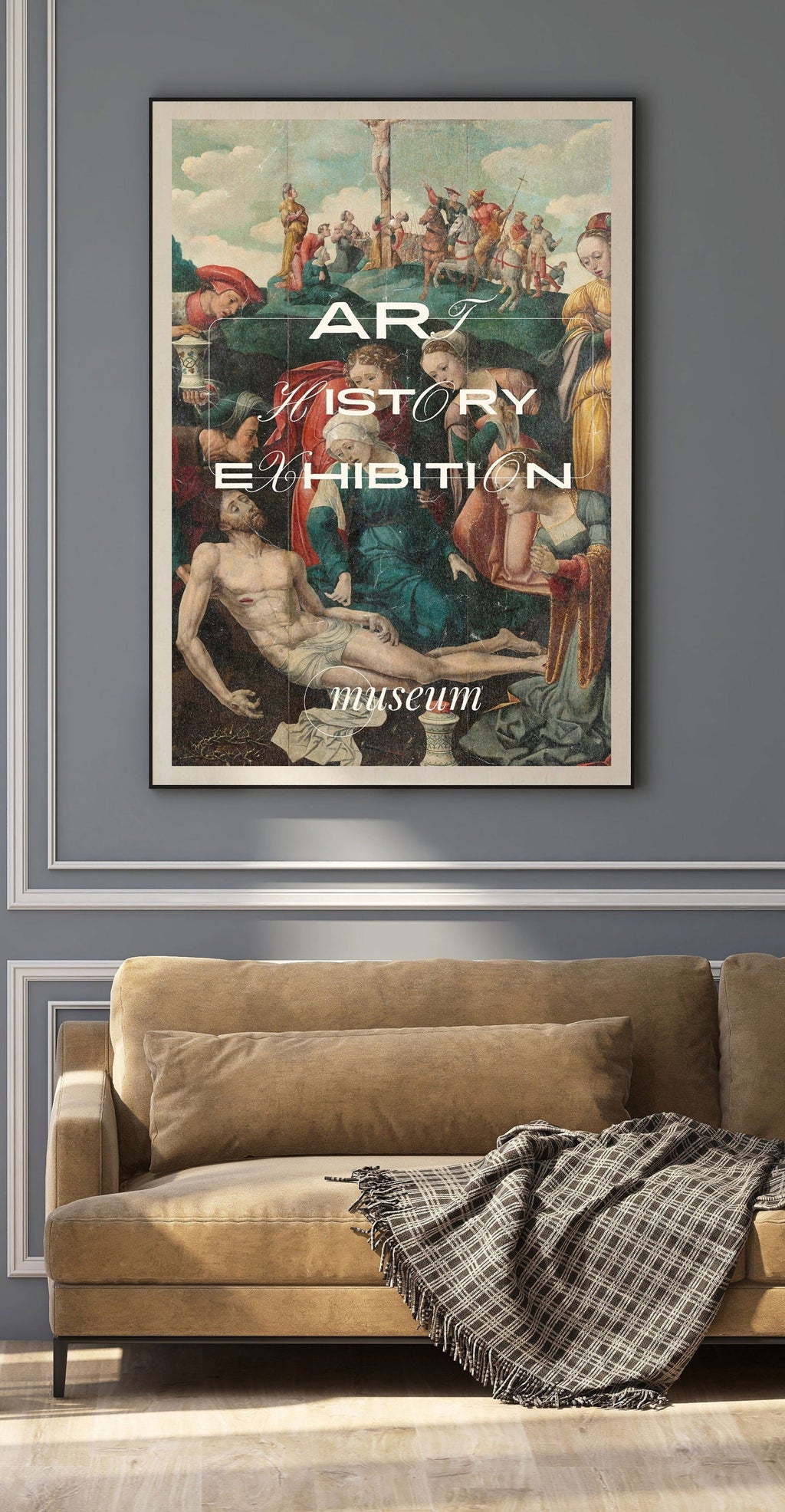 Vintage Art History Exhibition Poster