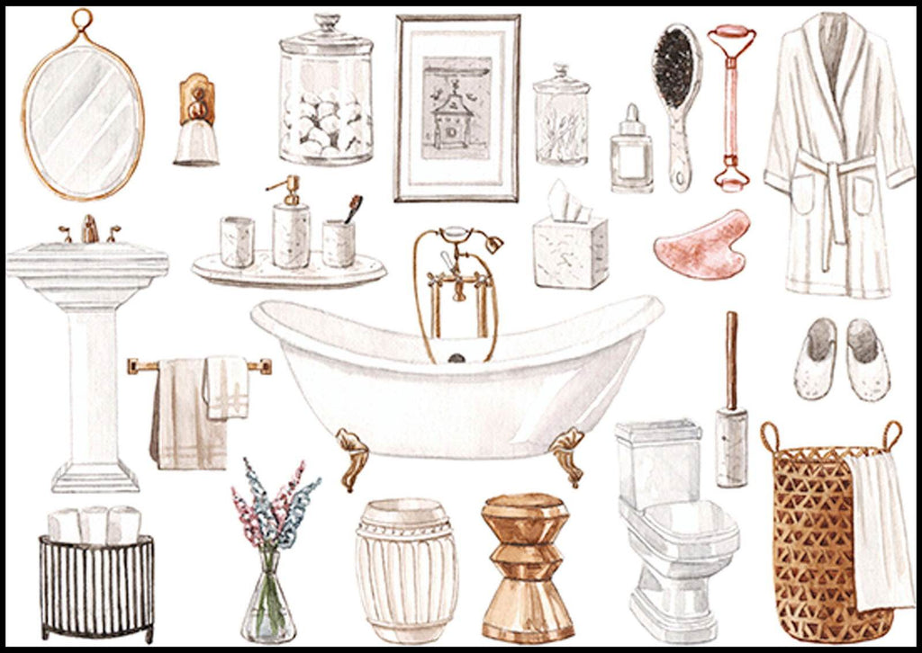 Vintage Toiletry Poster - Hakyarts