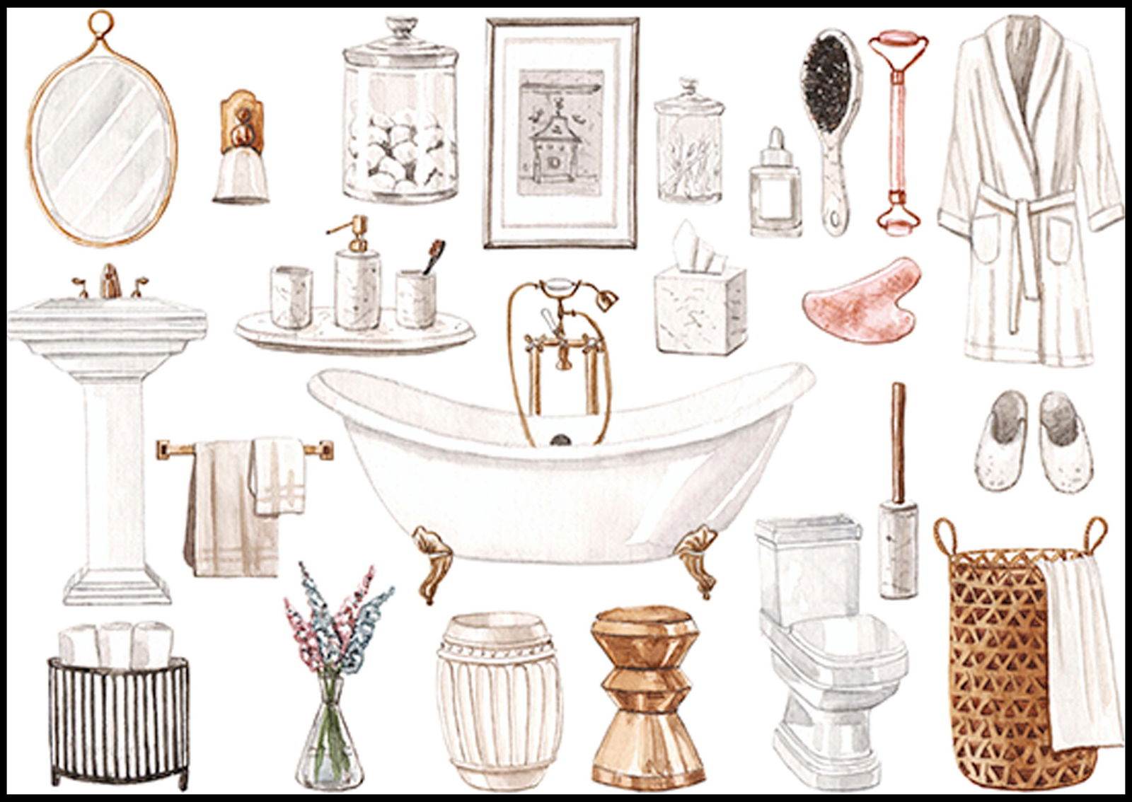 Vintage Toiletry Poster - Hakyarts