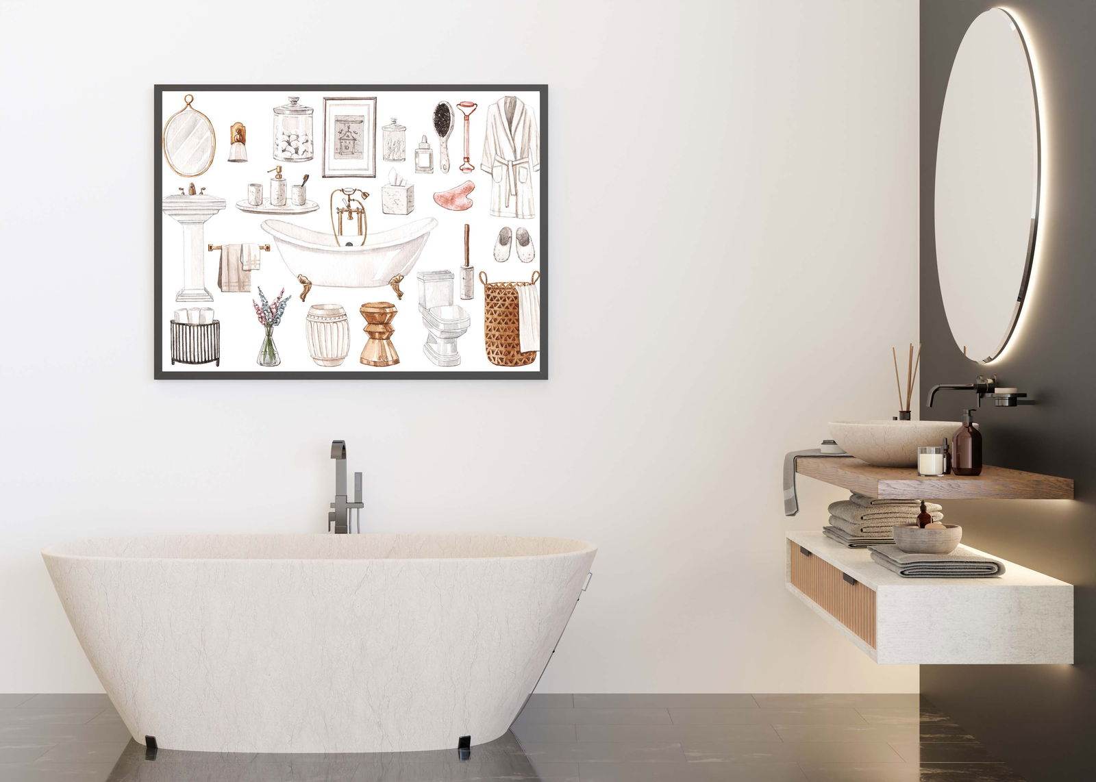 Vintage Toiletry Poster - Hakyarts