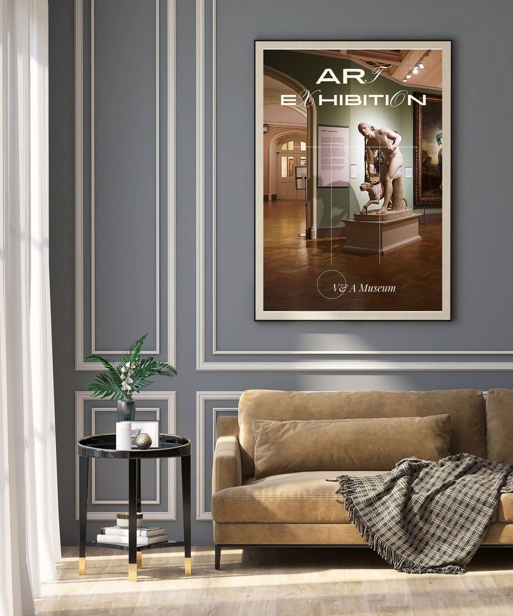 Vintage V&A Art Exhibition Poster