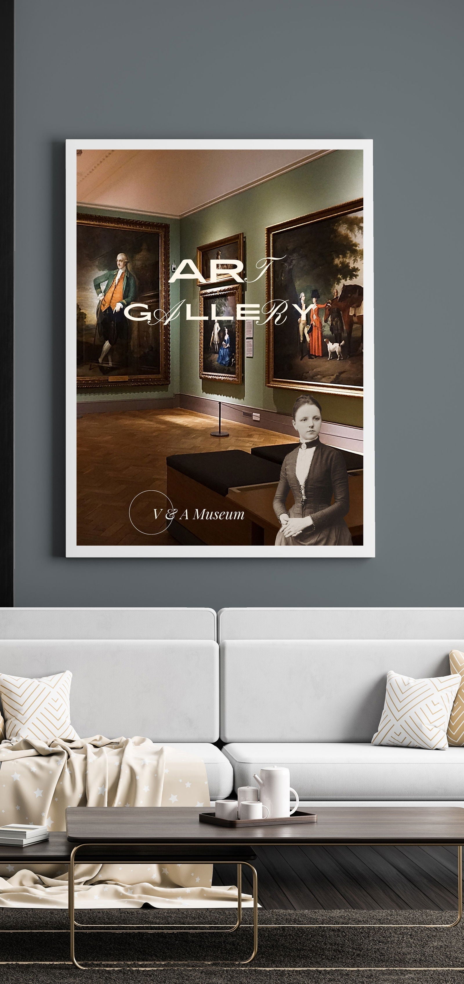 Vintage V&A Art Gallery Poster